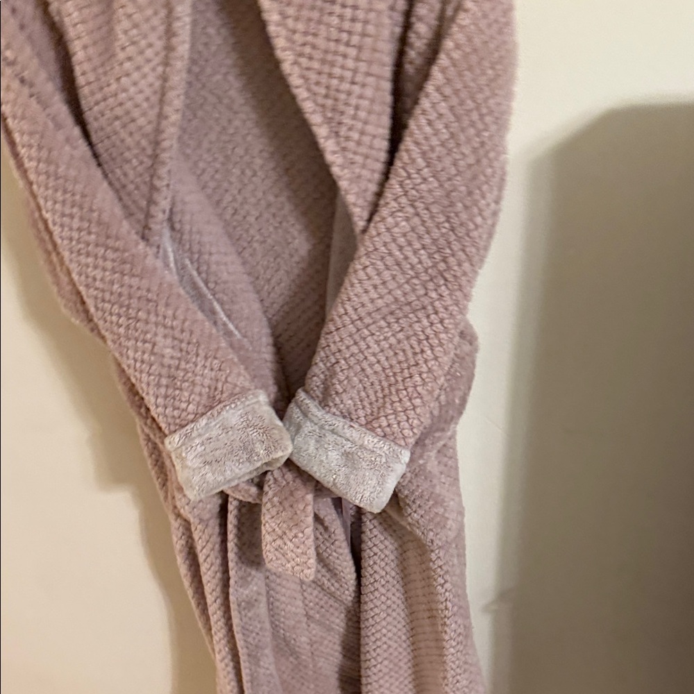 Midnight by Carole Hochman Textured Pink Robe